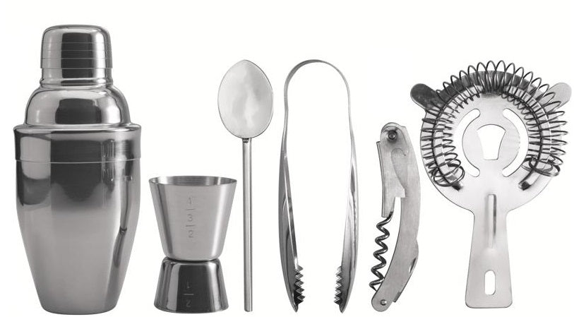 Danesco Bar Accessory Set of 6 by Kitchen Niche