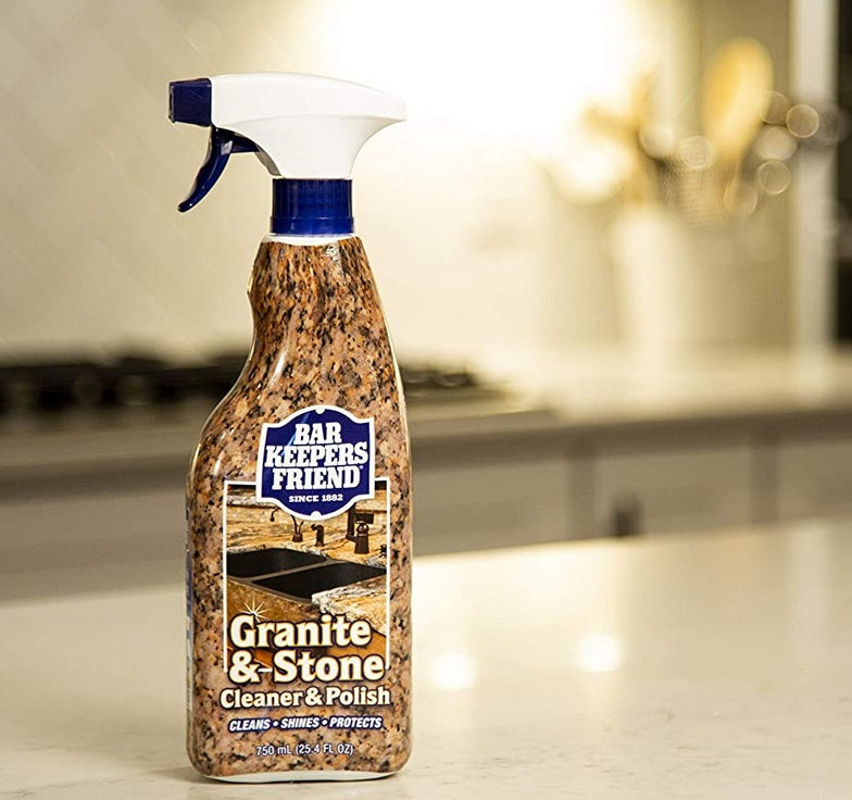 Bar Keepers Friend 25.4oz Granite Stone Cleaner & Polish by Kitchen Niche