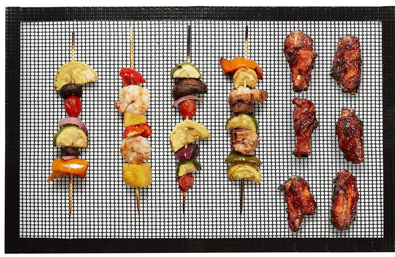 BBQ Devil Set of 2 Mesh Grill Mats by Kitchen Niche