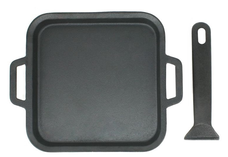 BBQ Devil Barbecue Cast Iron Skillet by Kitchen Niche