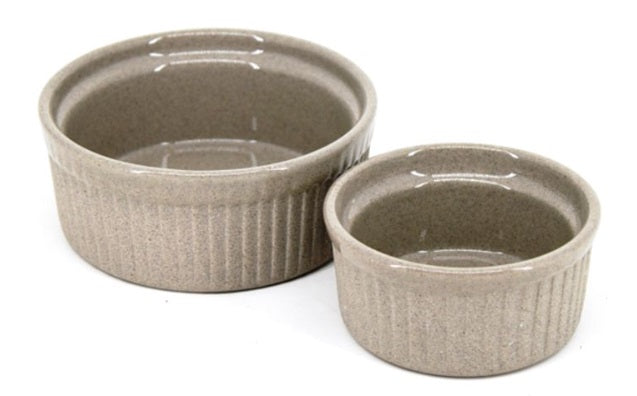 BIA Cordon Bleu Artisan Ramekin Set of 2 Taupe BIA Cordon Bleu by Kitchen Niche