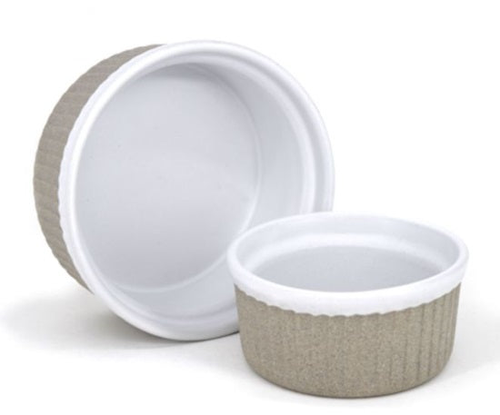 BIA Cordon Bleu Artisan Ramekin Set of 2 White BIA Cordon Bleu by Kitchen Niche