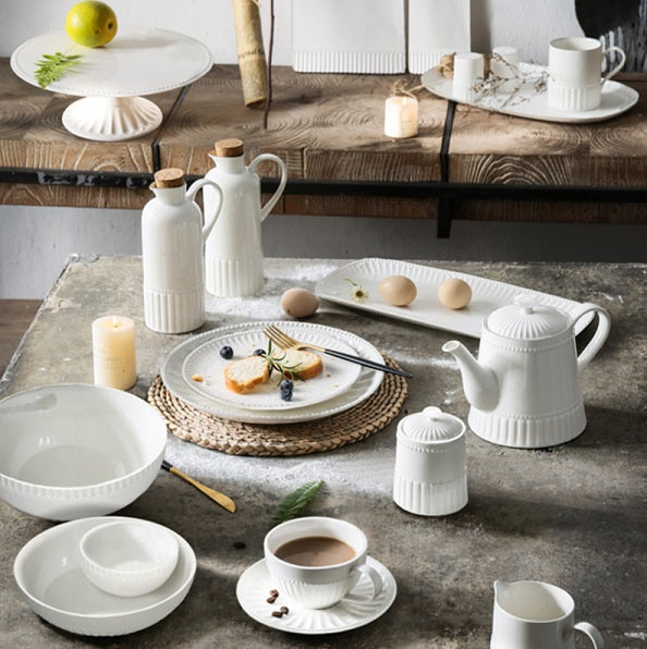 BIA Cordon Bleu Chantilly Rectangular Serving Platter by Kitchen Niche