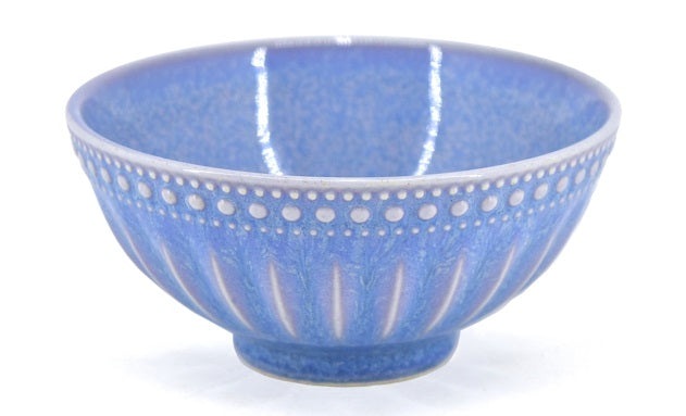 BIA Cordon Bleu French Lace Reactive Bowl Blue by Kitchen Niche