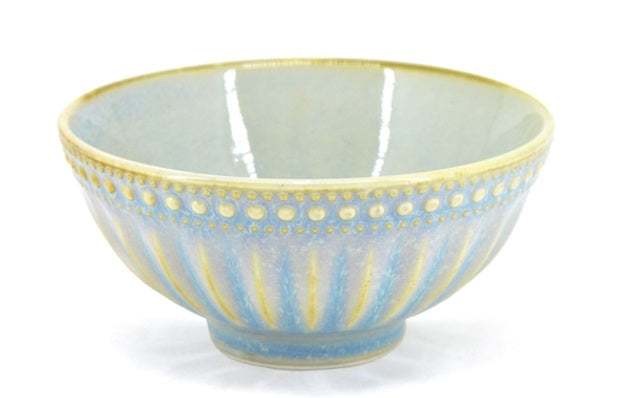 BIA Cordon Bleu French Lace Reactive Bowl Green by Kitchen Niche