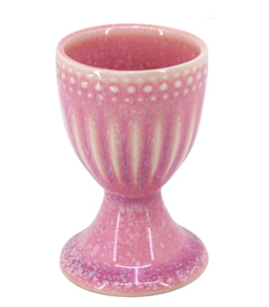 BIA Cordon Bleu French Lace Reactive Egg Cup Pink by Kitchen Niche