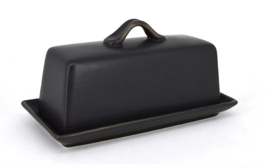 BIA Cordon Bleu Park West Black Butter Dish by Kitchen Niche