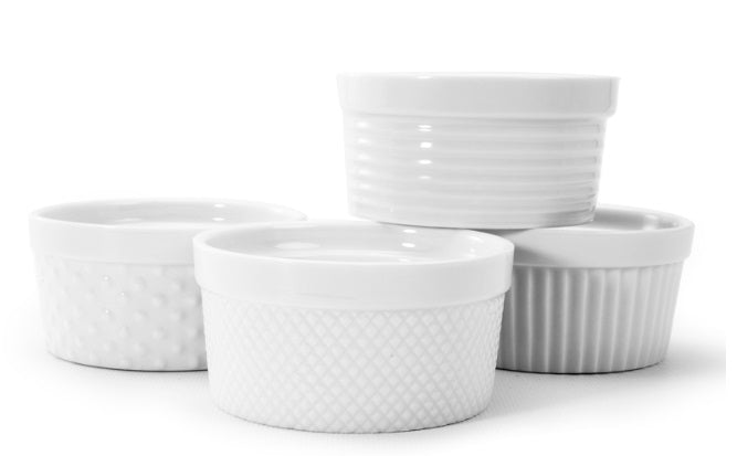 BIA Cordon Bleu Textured Ramekins Set of 4 BIA Cordon Bleu by Kitchen Niche