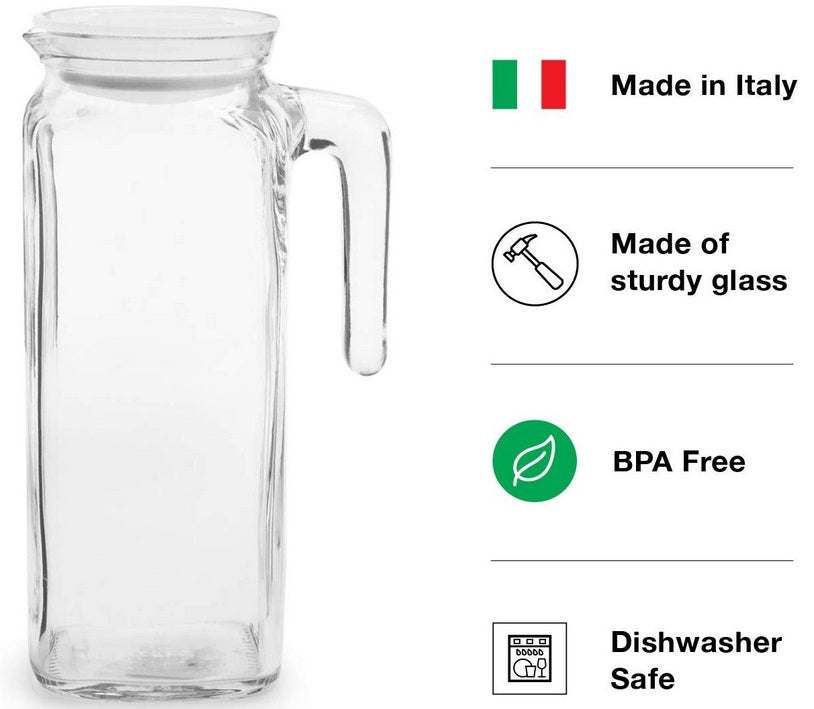 Bormioli Rocco Frigoverre Jug 1 L / 33.75 oz by Kitchen Niche