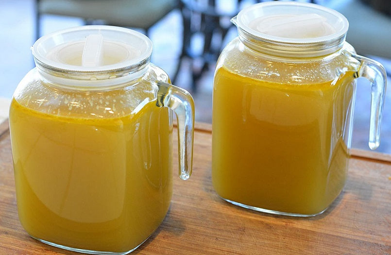 Trudeau Frigoverre Jug with Frosted Lid – 67.75 oz by Kitchen Niche