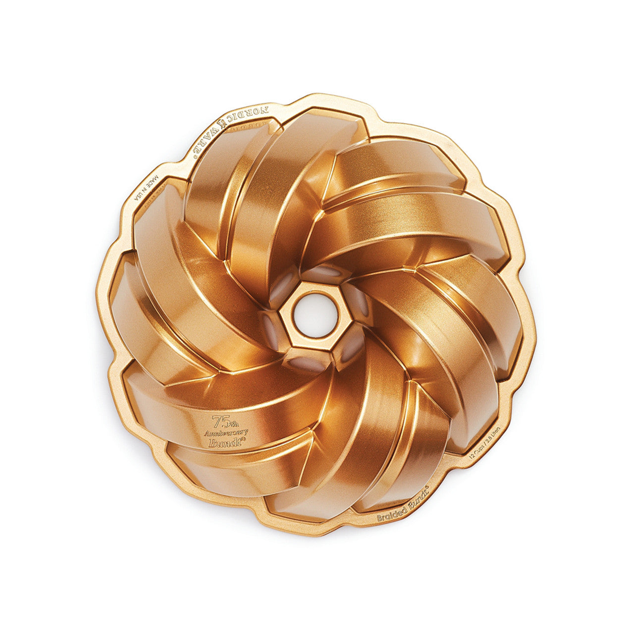 Nordic Ware 12-Cup Braided Bundt Cake Pan by Kitchen Niche