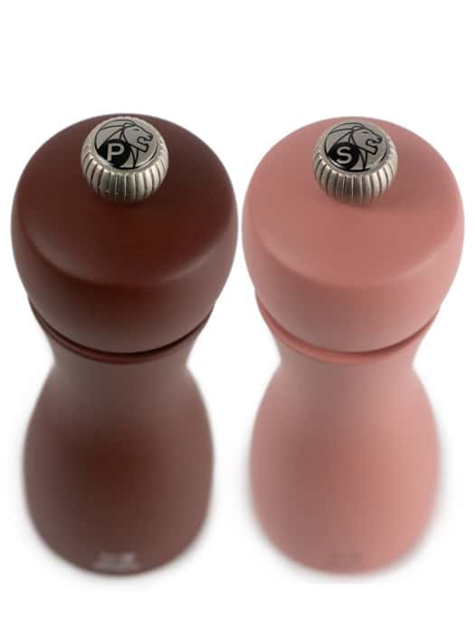 Peugeot Tahiti Duo Earth Salt & Pepper Mill Set - 15cm by Kitchen Niche