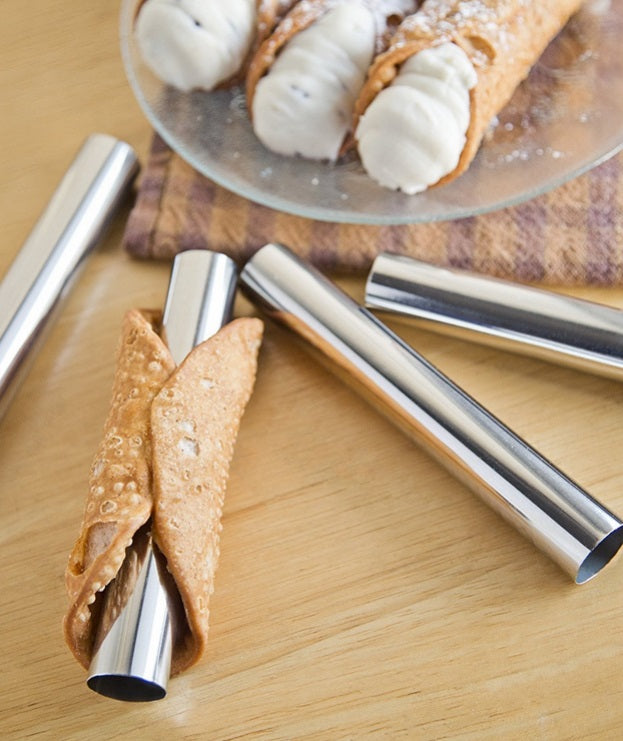Fox Run Set of 4 Cannoli Forms by Kitchen Niche