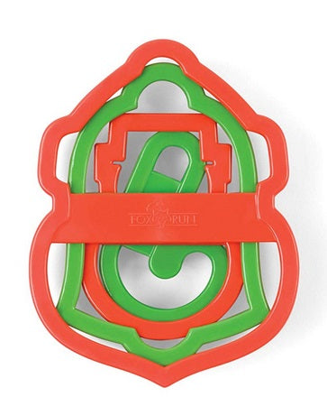 Fox Run Santa Christmas Cookie Cutter Set of 4 by Kitchen Niche