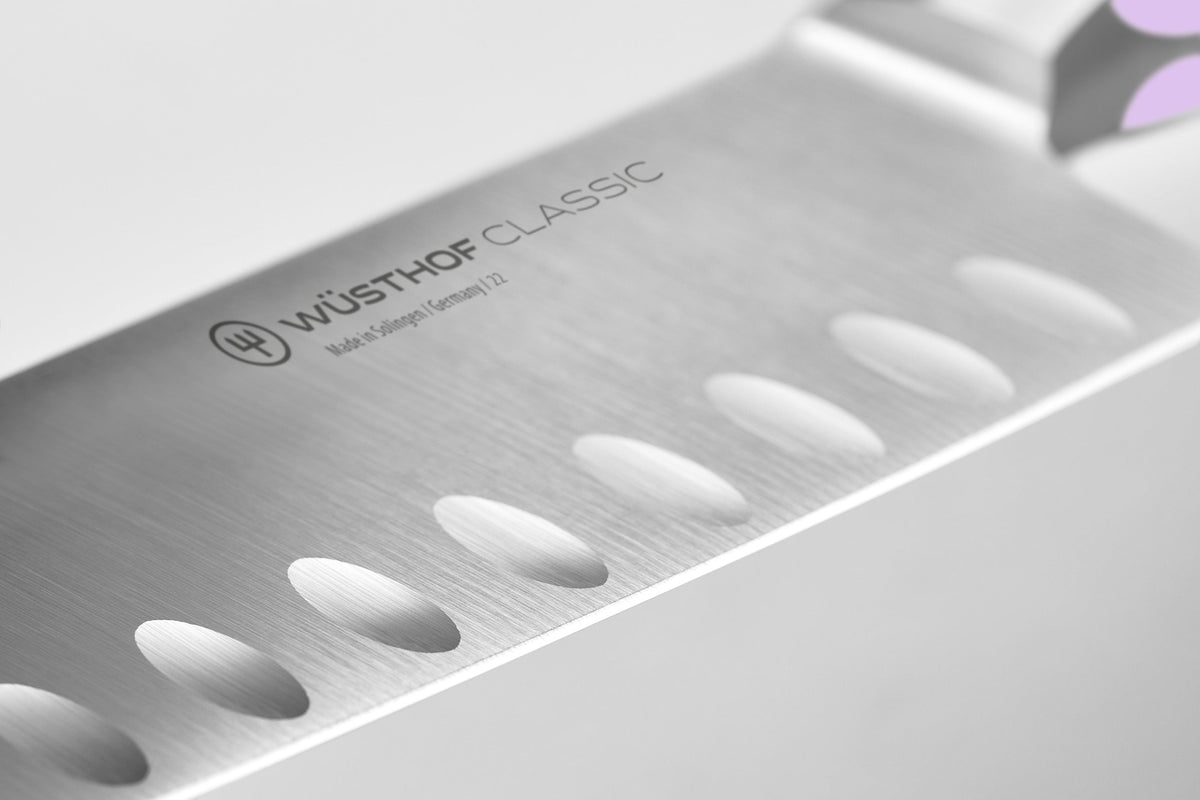 Wüsthof Classic Purple Yam Designer White Knife Block Set – 8-pcs. Wusthof by Kitchen Niche