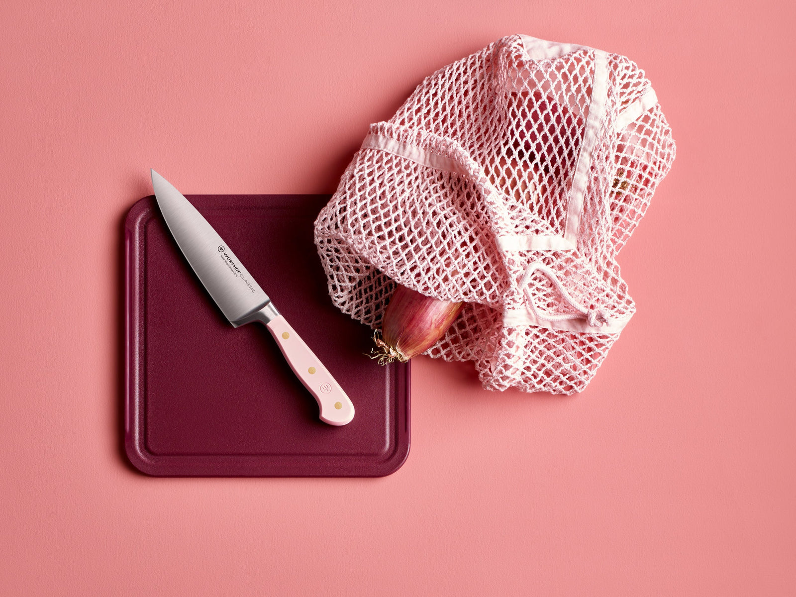 Wüsthof Classic Pink Himalayan Salt Chef's Knife – 6" Wusthof by Kitchen Niche