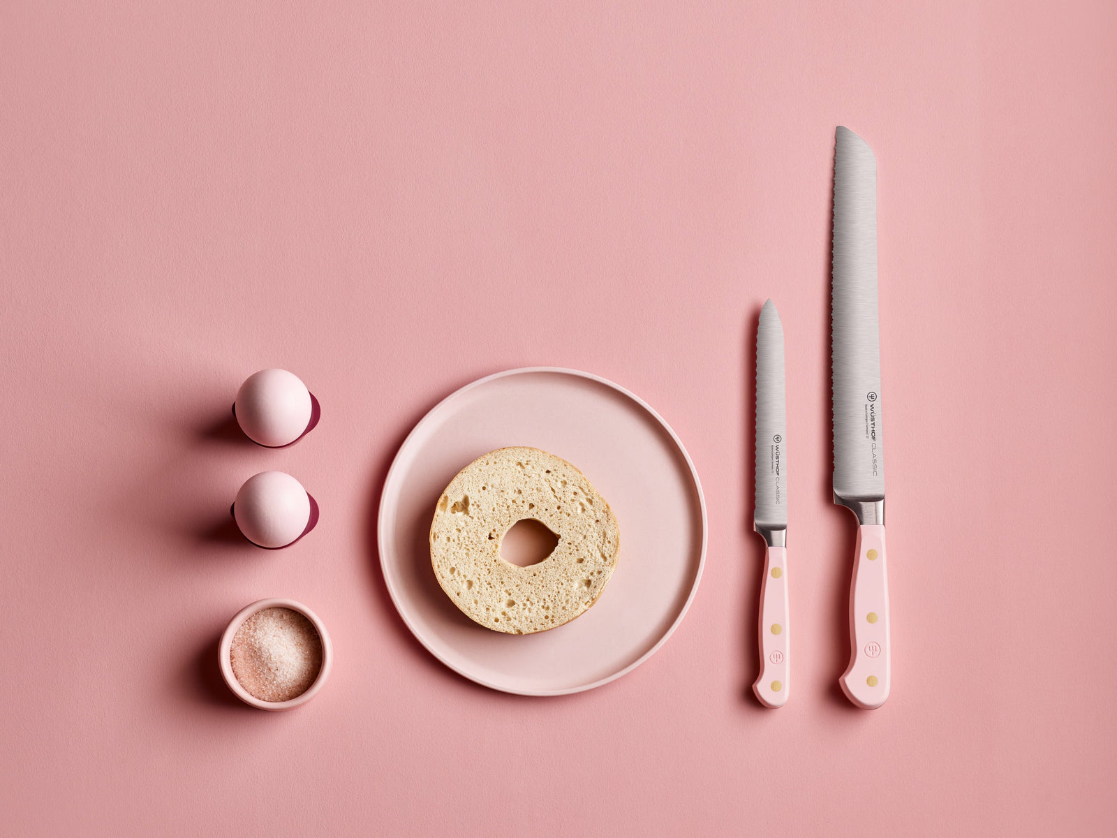 Wüsthof Classic Pink Himalayan Salt Serrated Utility Knife – 5" Wusthof by Kitchen Niche