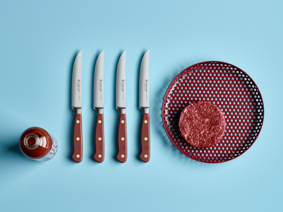 Wüsthof Classic Tasty Sumac Steak Knife Set – 4-pcs. Wusthof by Kitchen Niche