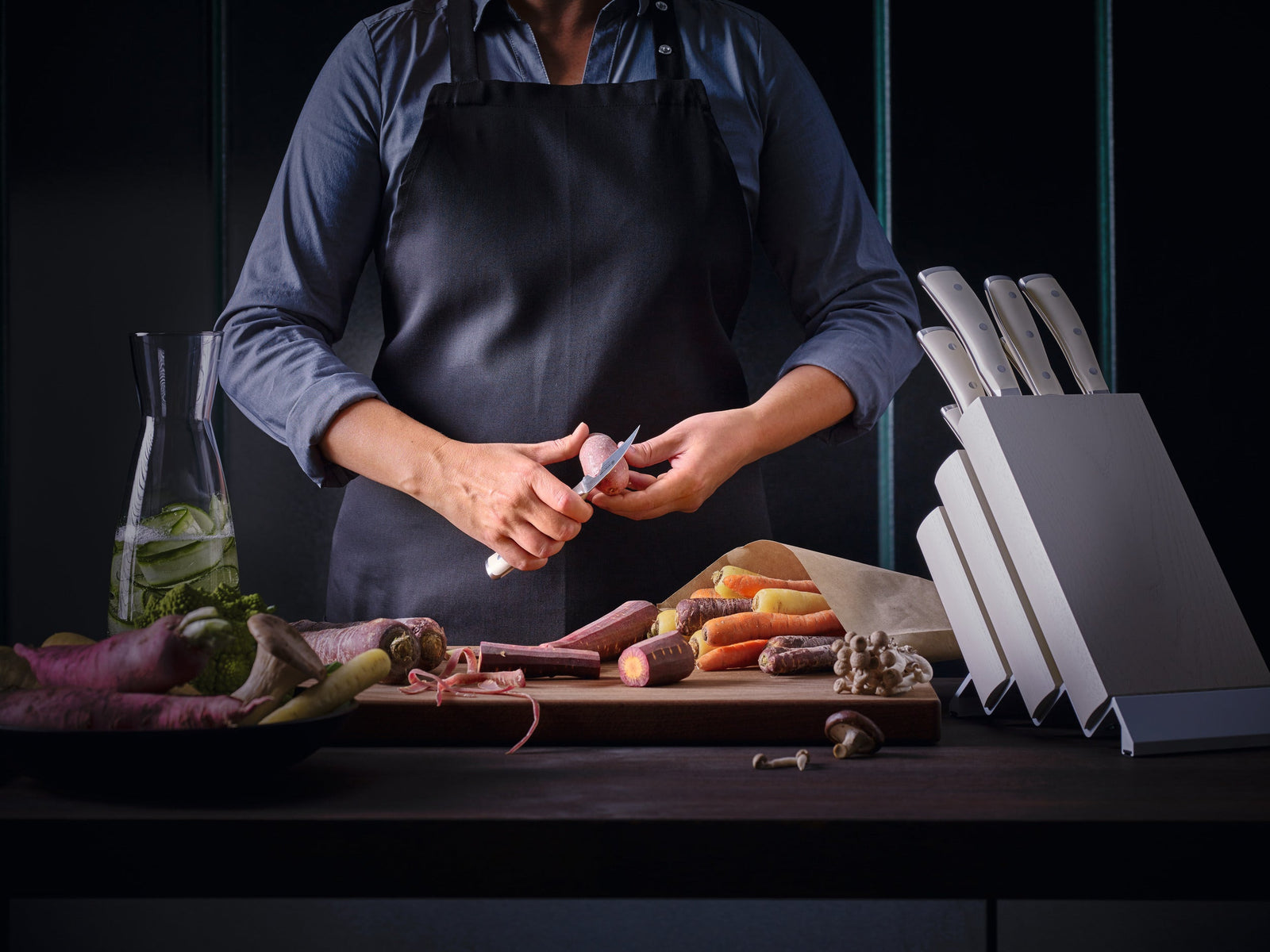 Wüsthof Classic Ikon Crème Utility Knife – 4.5" Wusthof by Kitchen Niche