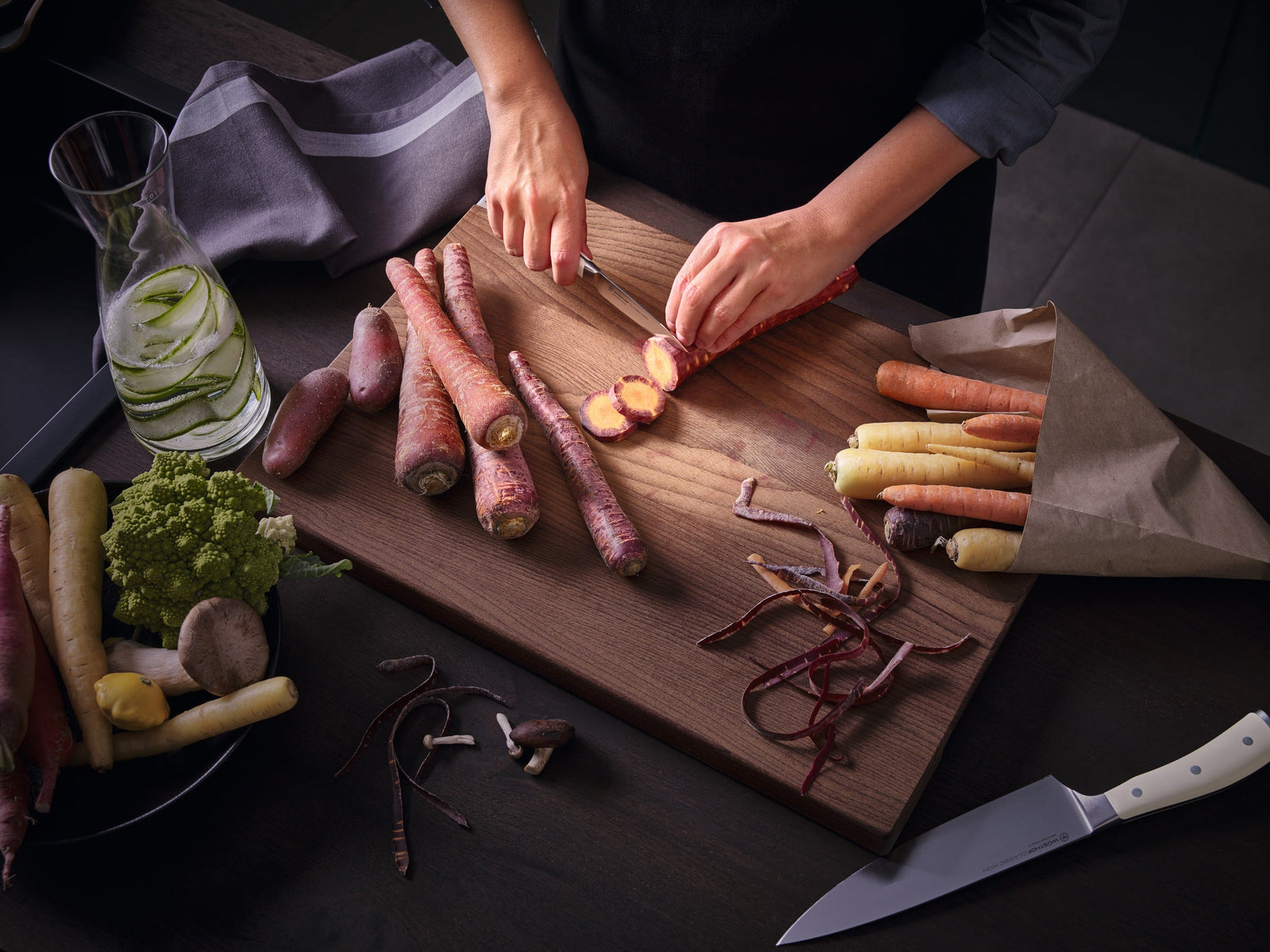 Wüsthof Classic Ikon Crème Bread Knife – 8" Wusthof by Kitchen Niche