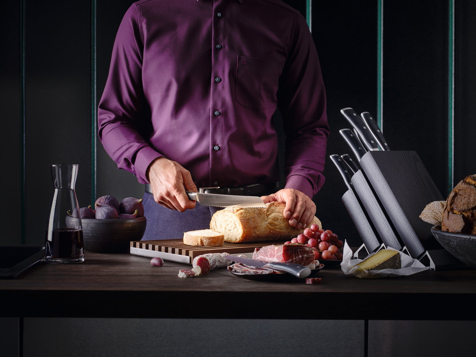 Wüsthof Classic Ikon Utility Knife – 4.5" Wusthof by Kitchen Niche