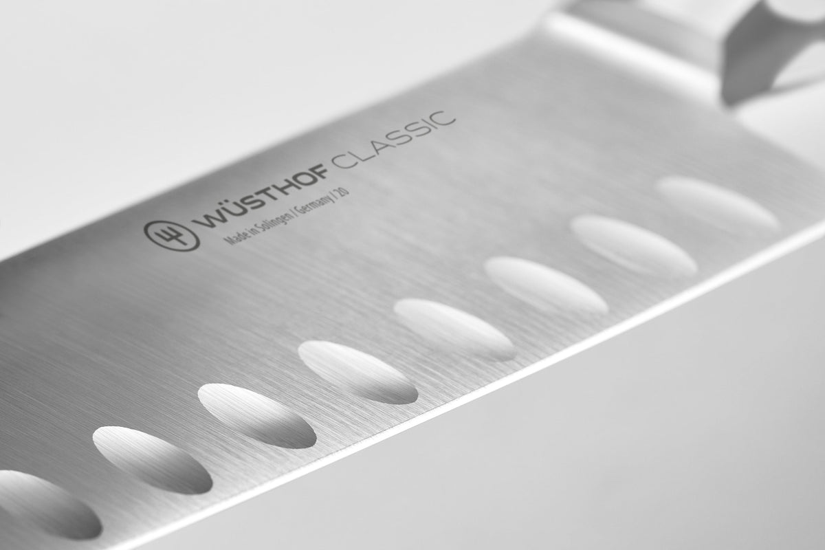 Wüsthof Classic White Hollow Ground Santoku Knife – 7" Wusthof by Kitchen Niche