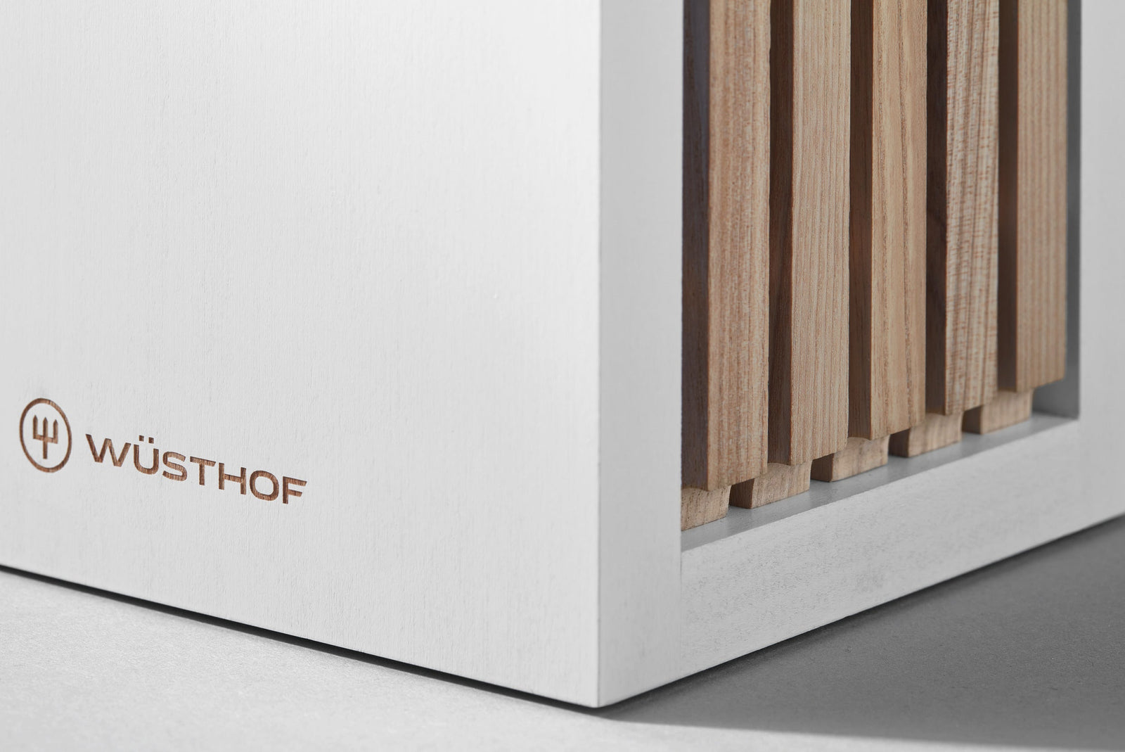 Wüsthof Classic White Designer Knife Block – White Wusthof by Kitchen Niche