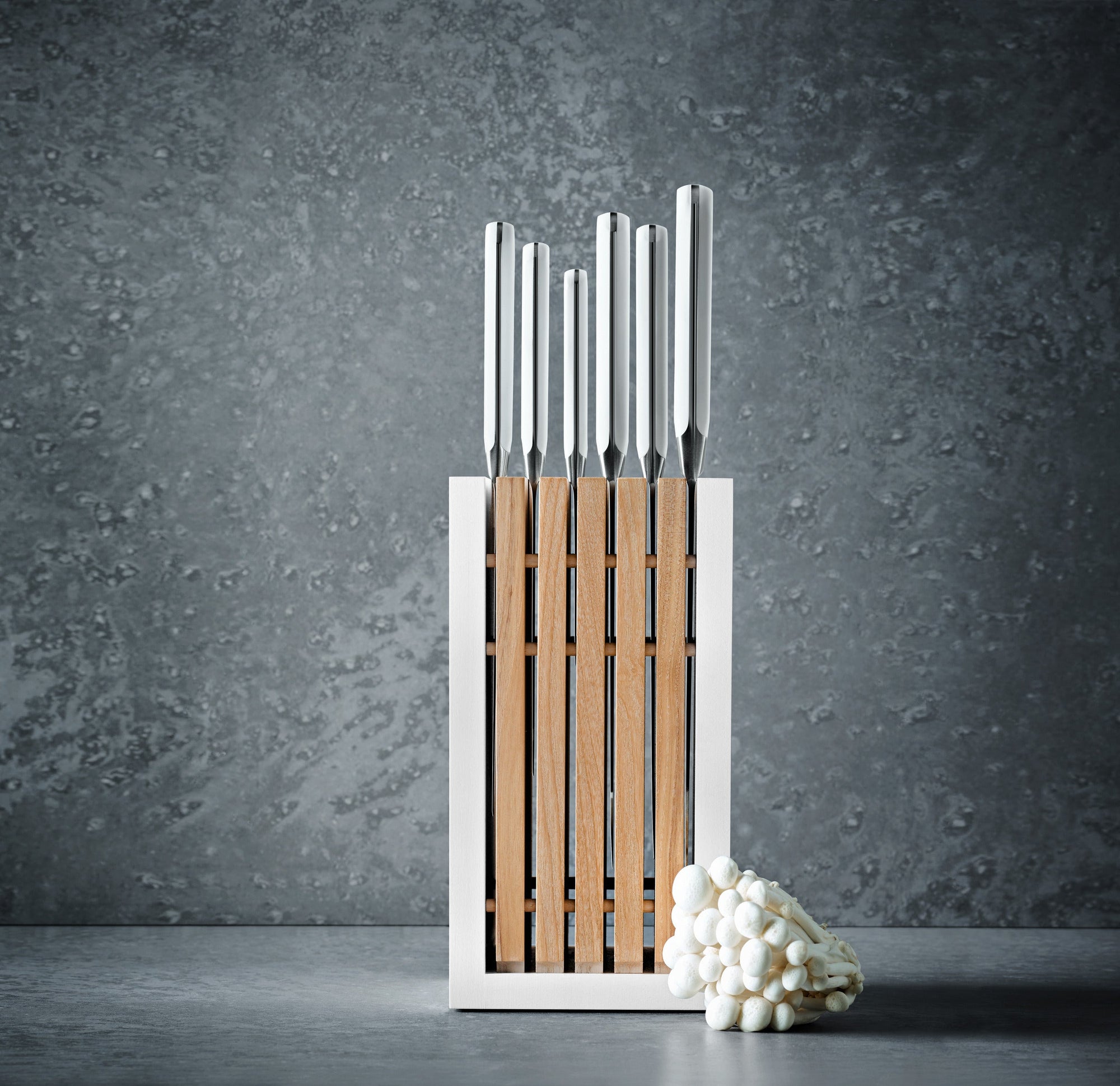 Wüsthof Designer Knife Block – White Wusthof by Kitchen Niche