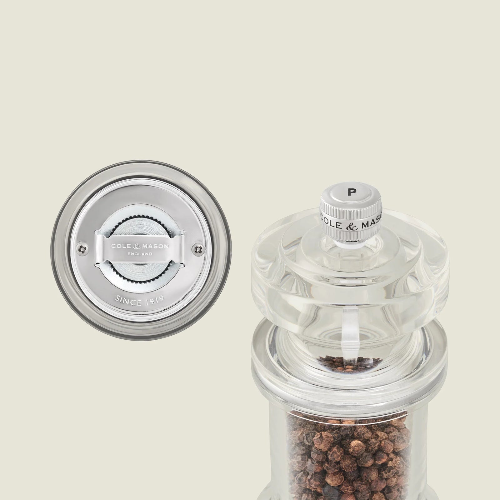 Cole & Mason 605 Classic Precision Salt & Pepper Gift Set