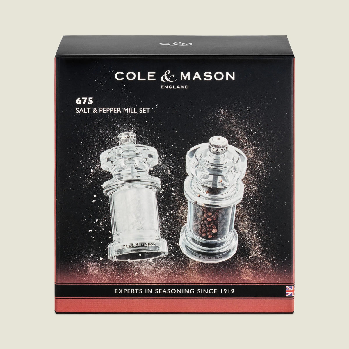 Cole & Mason 675 Classic Precision Salt & Pepper Gift Set