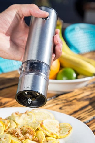 Cole & Mason Battersea Electronic Salt & Pepper Mill Set by Kitchen Niche