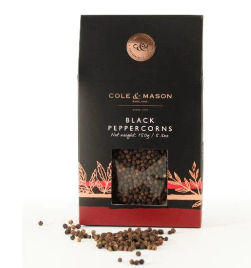 Cole & Mason Organic Black Peppercorn Refill 5.3oz by Kitchen Niche