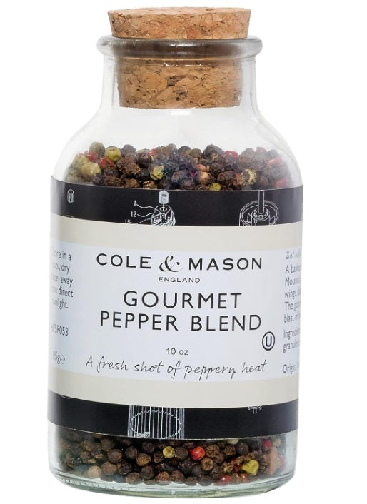 Cole &amp; Mason Large Gourmet Peppercorn Refill 10oz by Kitchen Niche