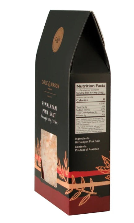 Cole & Mason Himalayan Pink Salt Refill 10.6oz by Kitchen Niche