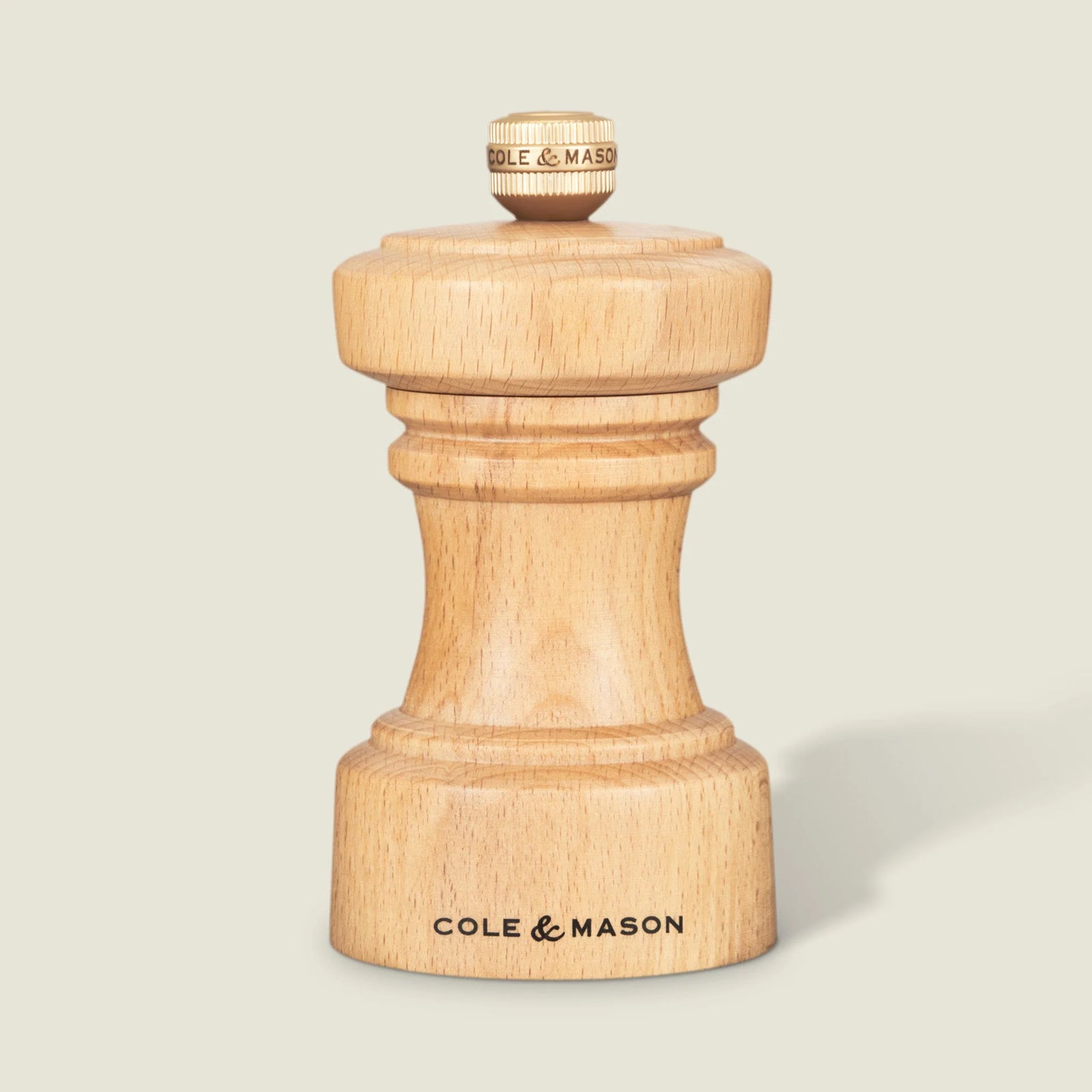 Cole & Mason Hoxton Salt Mill – Natural Beech