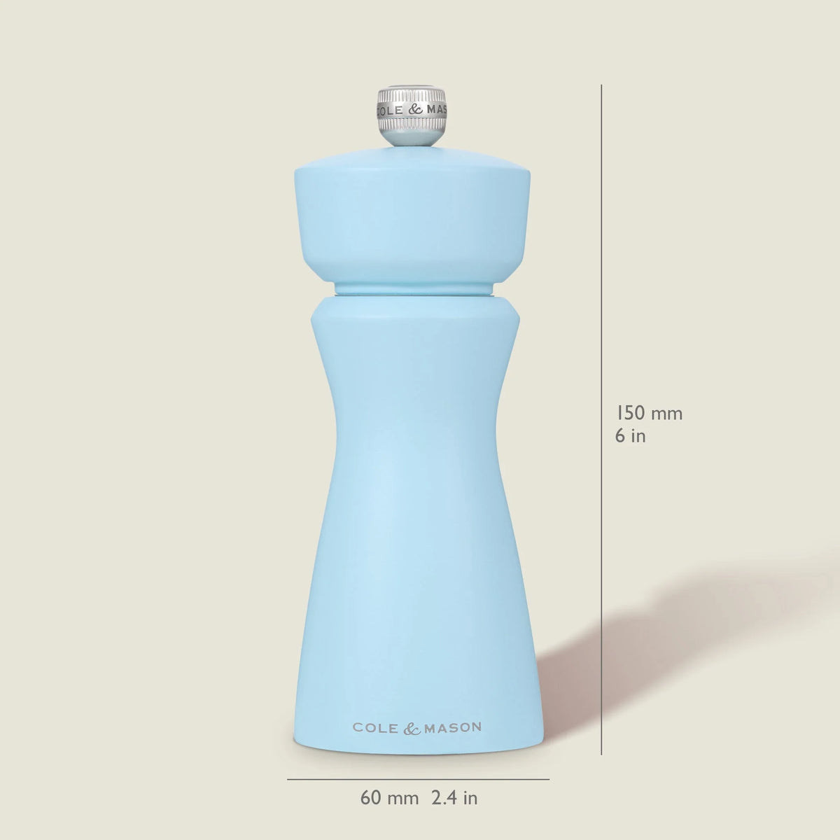 Cole & Mason Kenton Salt/Pepper Mill – Blue Salt