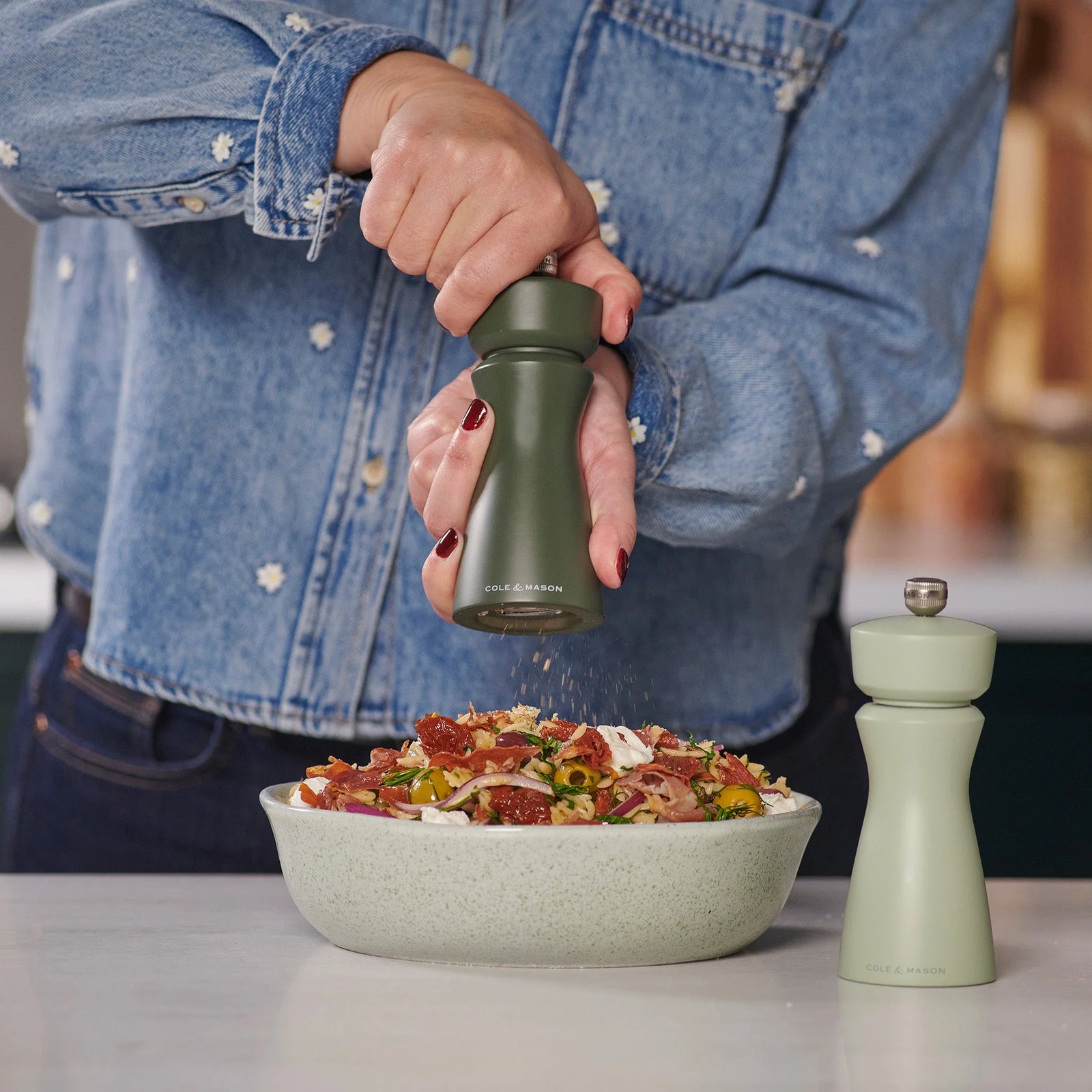 Cole &amp; Mason Kenton Salt/Pepper Mill – Rosemary