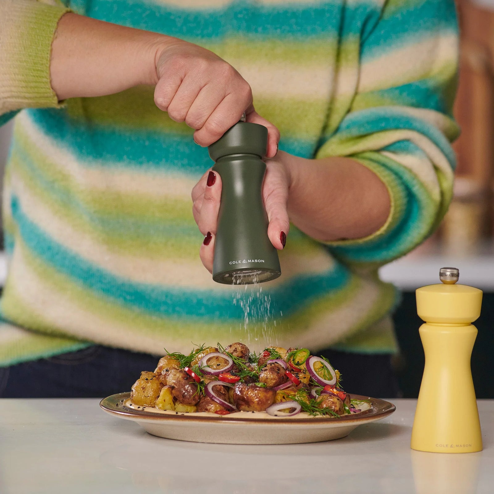 Cole &amp; Mason Kenton Salt/Pepper Mill – Rosemary