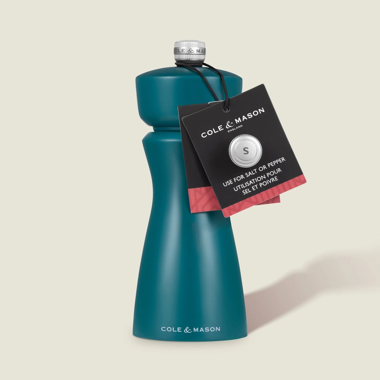 Cole & Mason Kenton Salt/Pepper Mill – Sea Salt