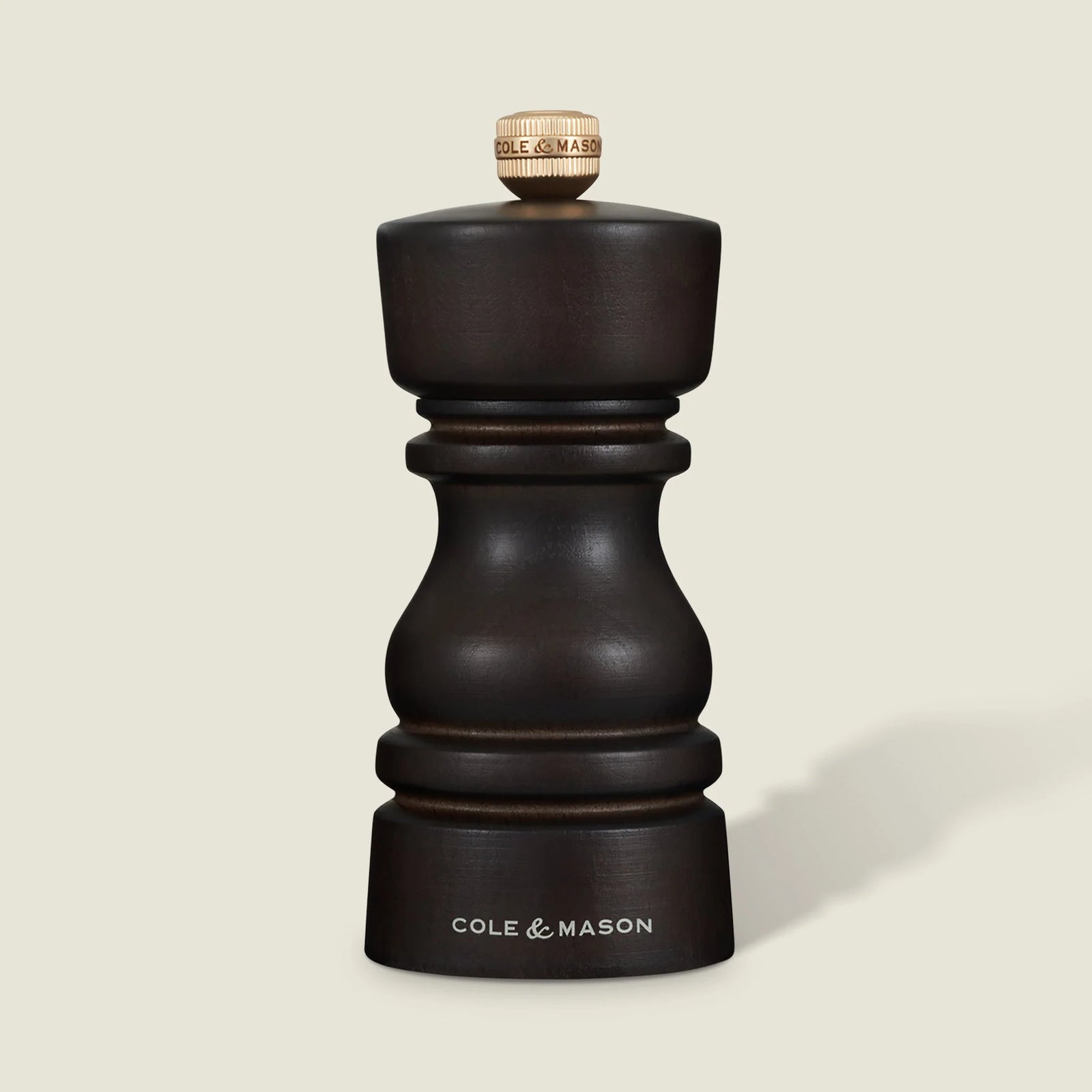 Cole & Mason The London Collection Salt Mill – Chocolate Wood – 5" / 13 cm