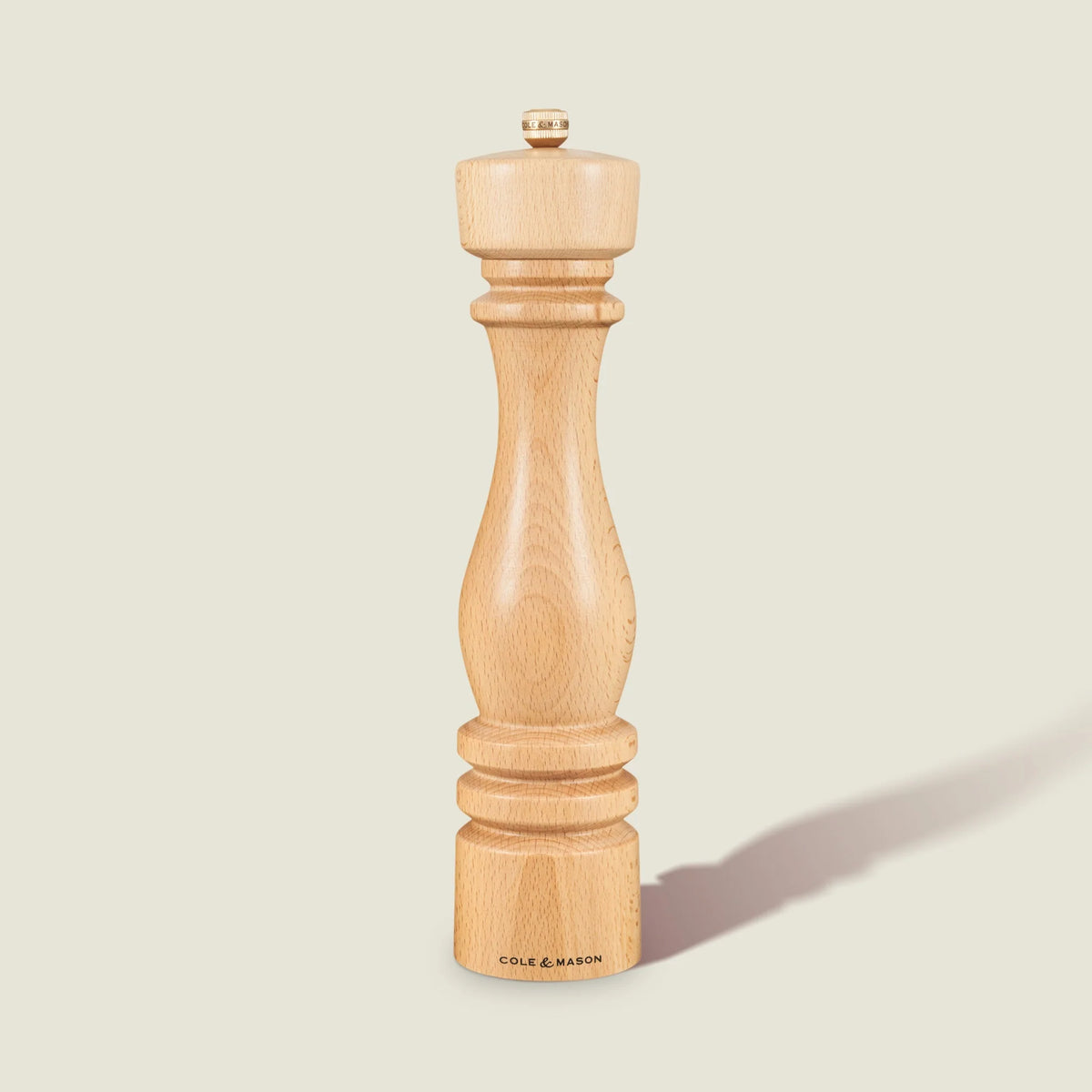 Cole &amp; Mason The London Collection Pepper Mill – Natural Beech – 12" / 30 cm