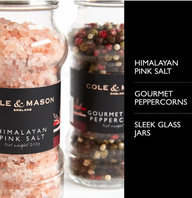 Cole & Mason Luxury Salt & Pepper Gift Set by Kitchen Niche