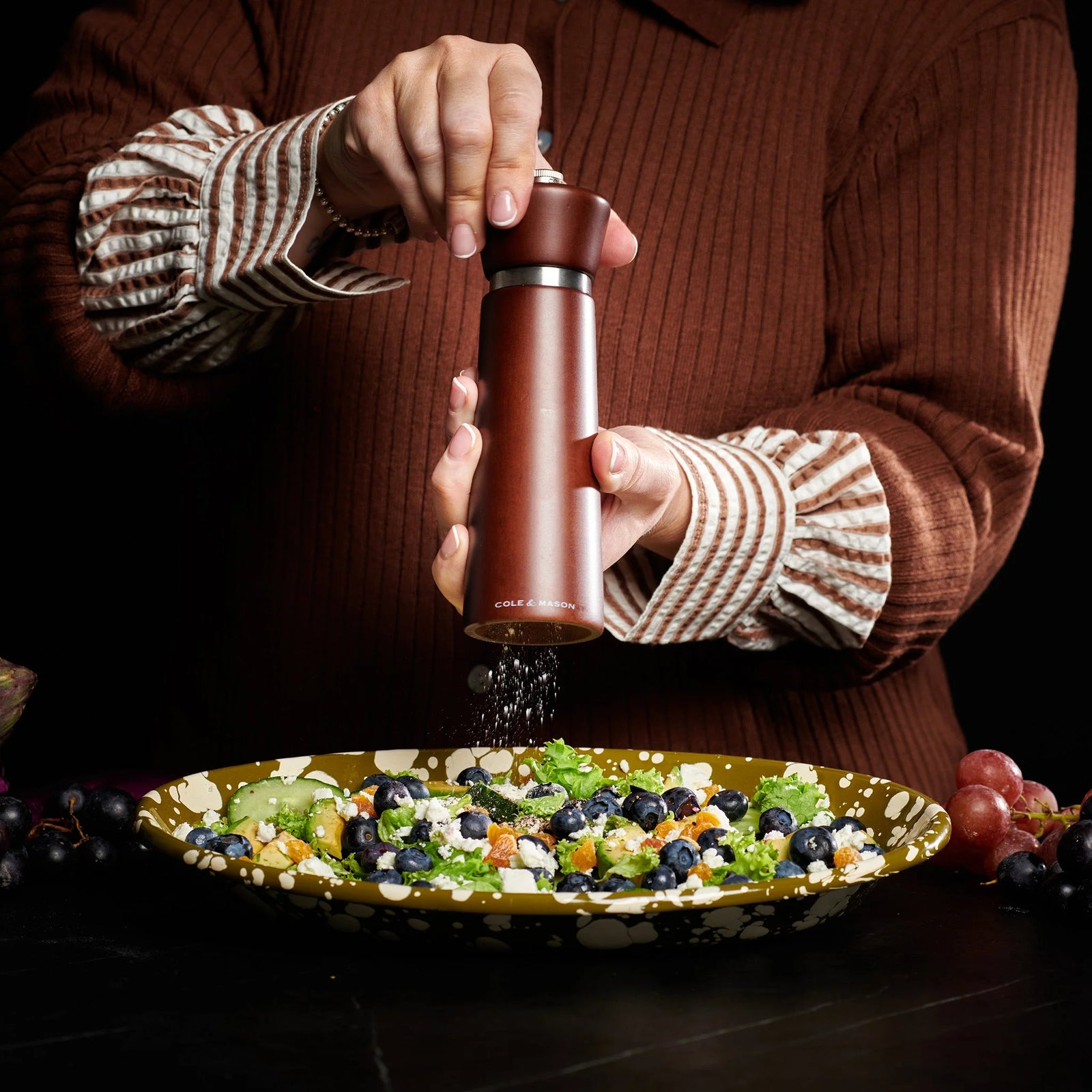 Cole & Mason Millbank Pepper Mill – Chestnut Beech Wood