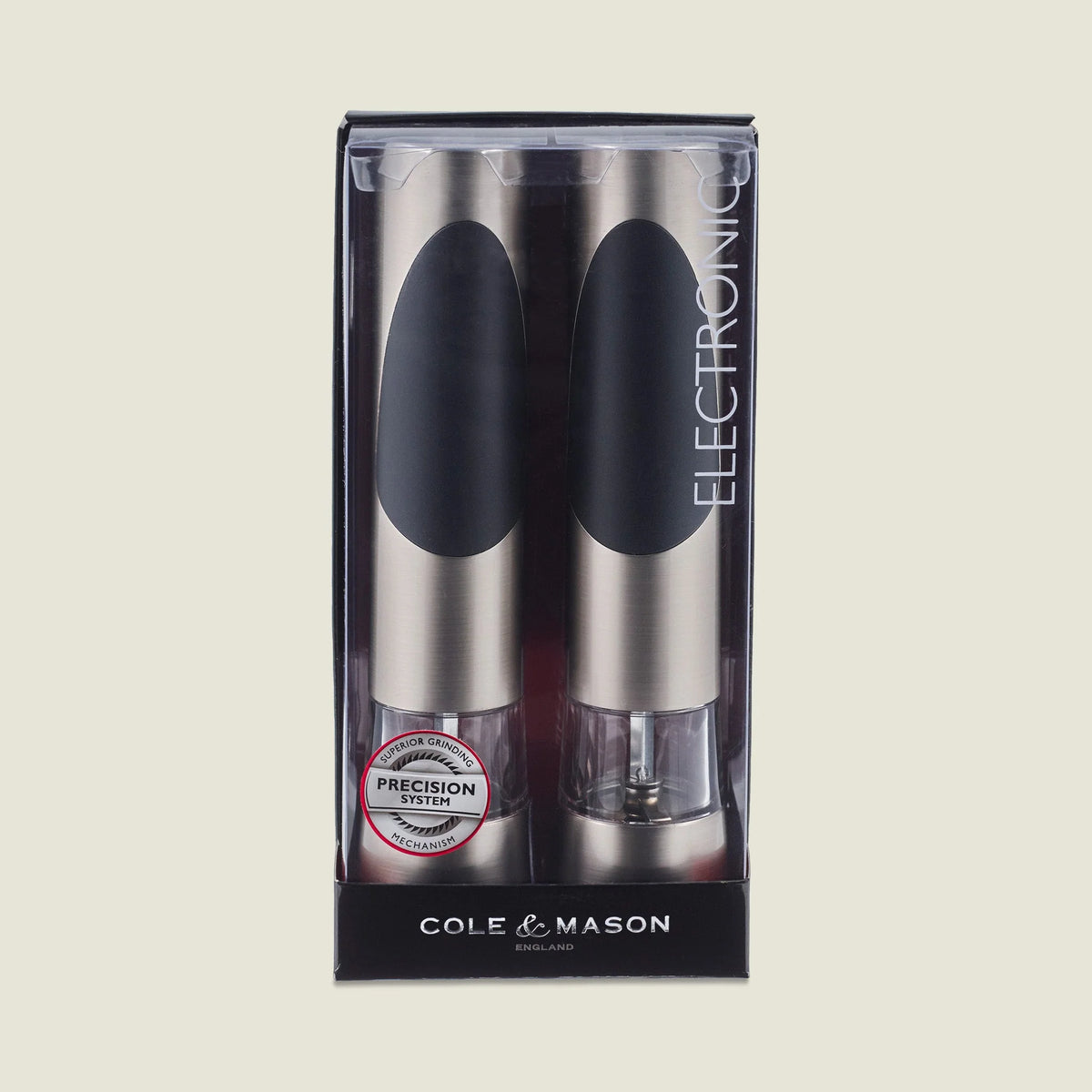 Cole & Mason Richmond Electric Salt & Pepper Mill Gift Set