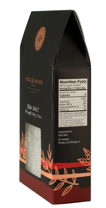 Cole & Mason Coarse Sea Salt Refill 10.6oz by Kitchen Niche