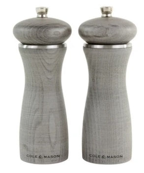 Cole & Mason Sherwood Gray Salt and Pepper Mill Set by Kitchen Niche