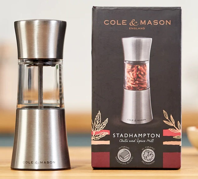 Cole & Mason Stadhampton Chili & Spice Mill – 8" / 20 cm by Kitchen Niche