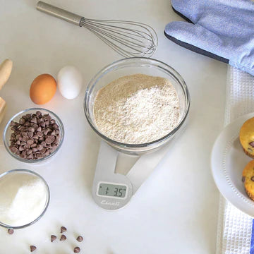 Escali Savu Digital Space Saving Kitchen Scale by Kitchen Niche