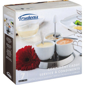 Trudeau Bianca Condiment Set by Kitchen Niche