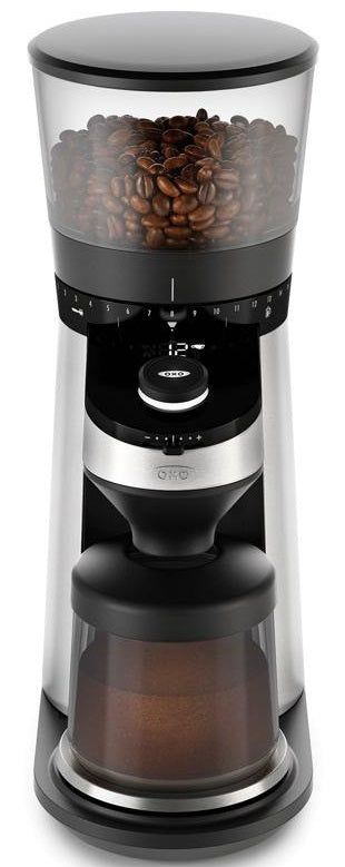 Oxo Conical Burr Coffee Grinder with Integrated Scale by Kitchen Niche